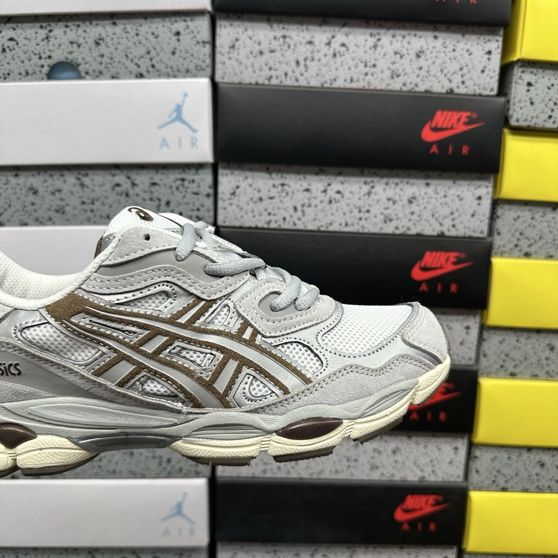 ASICS Gel-NYC White Brown