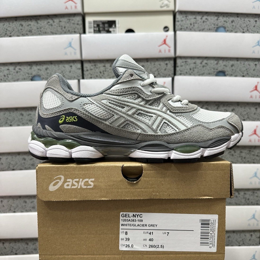ASICS Gel-NYC White Glacier Grey