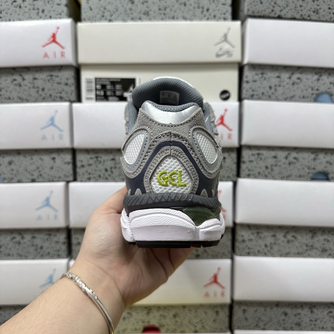 ASICS Gel-NYC White Glacier Grey