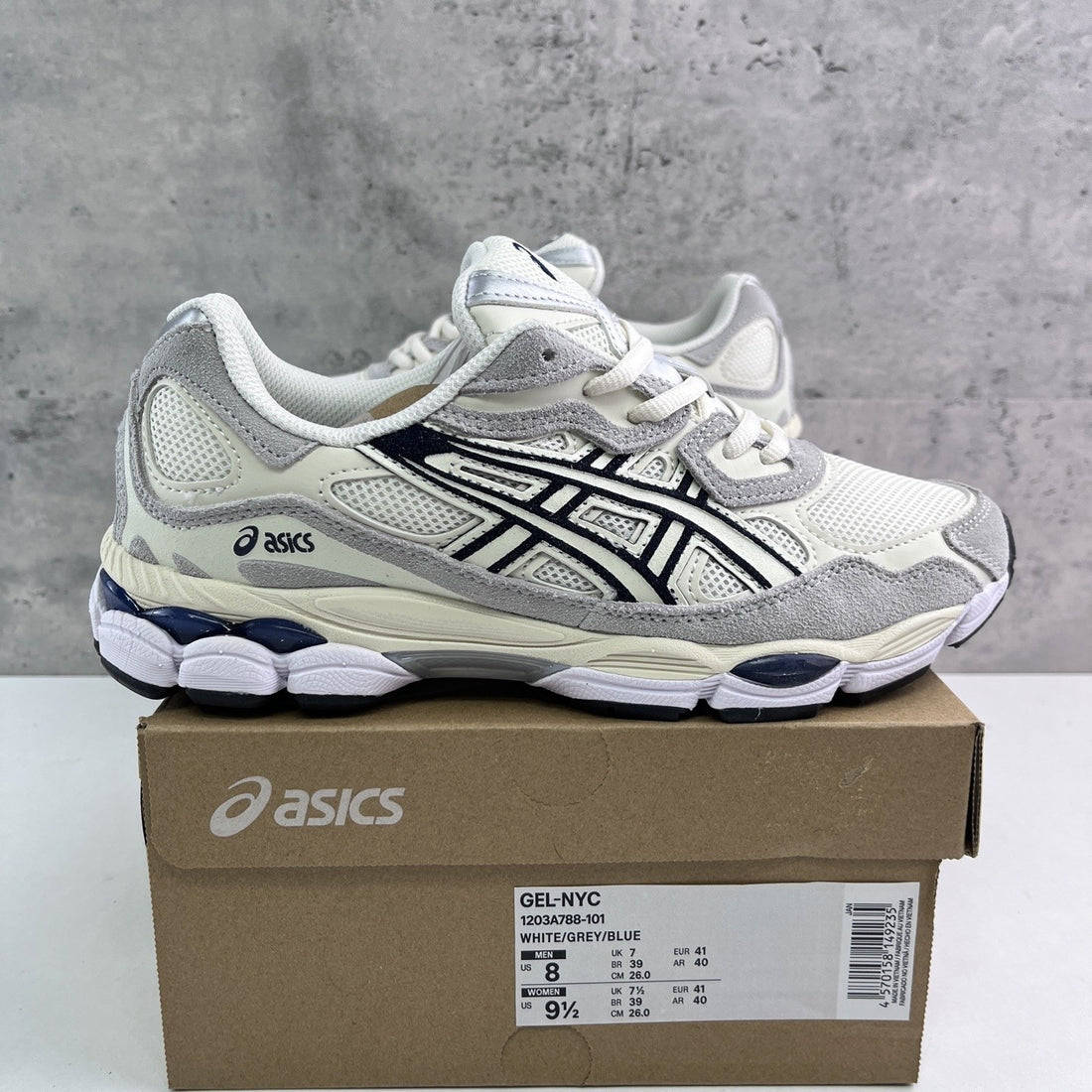 ASICS Gel-NYC White Grey Blue
