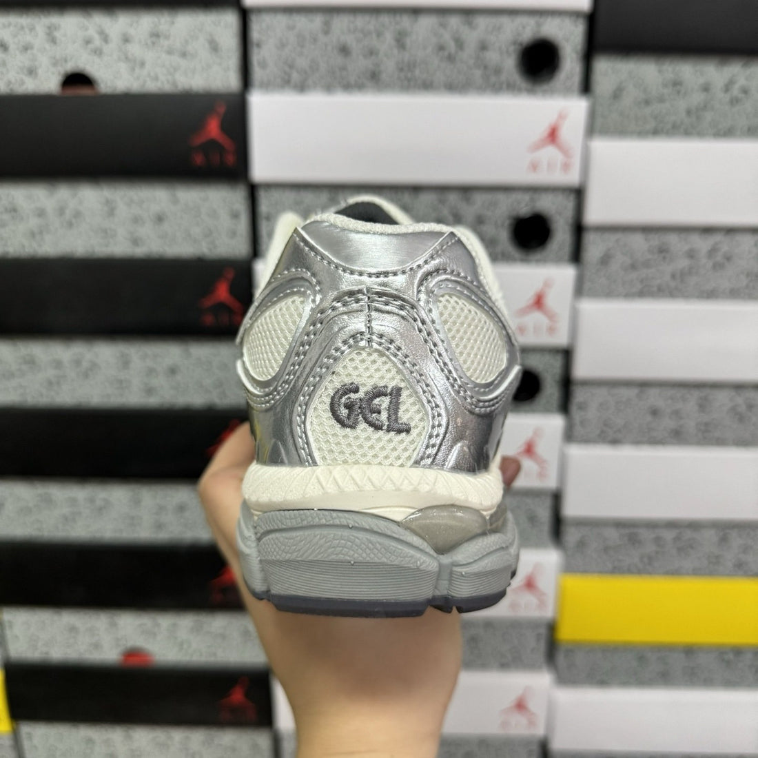 ASICS Gel-NYC White Huddle Yellow