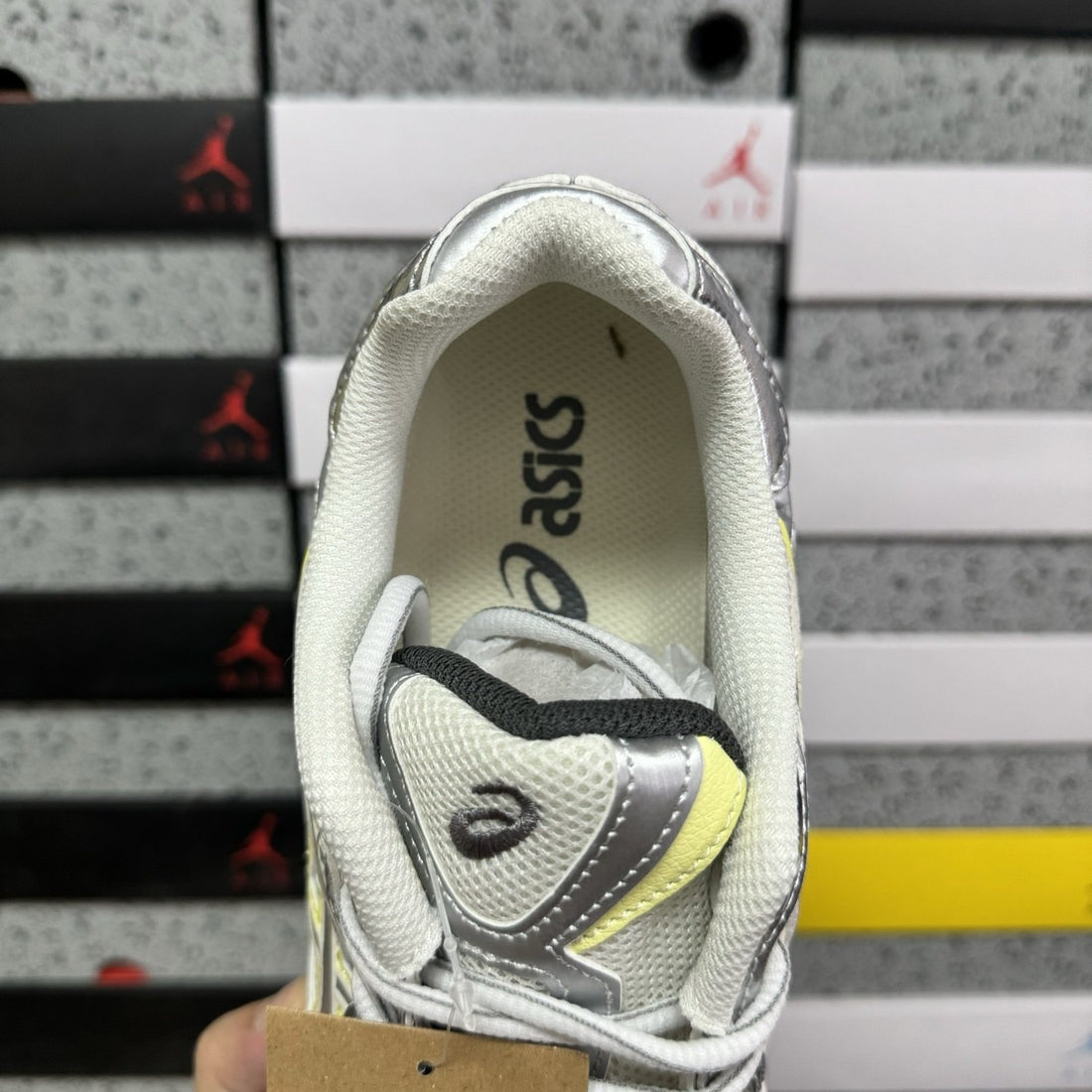 ASICS Gel-NYC White Huddle Yellow