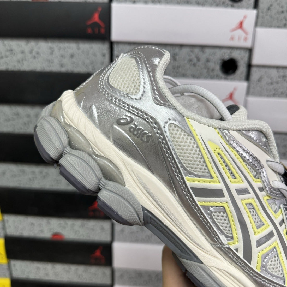 ASICS Gel-NYC White Huddle Yellow