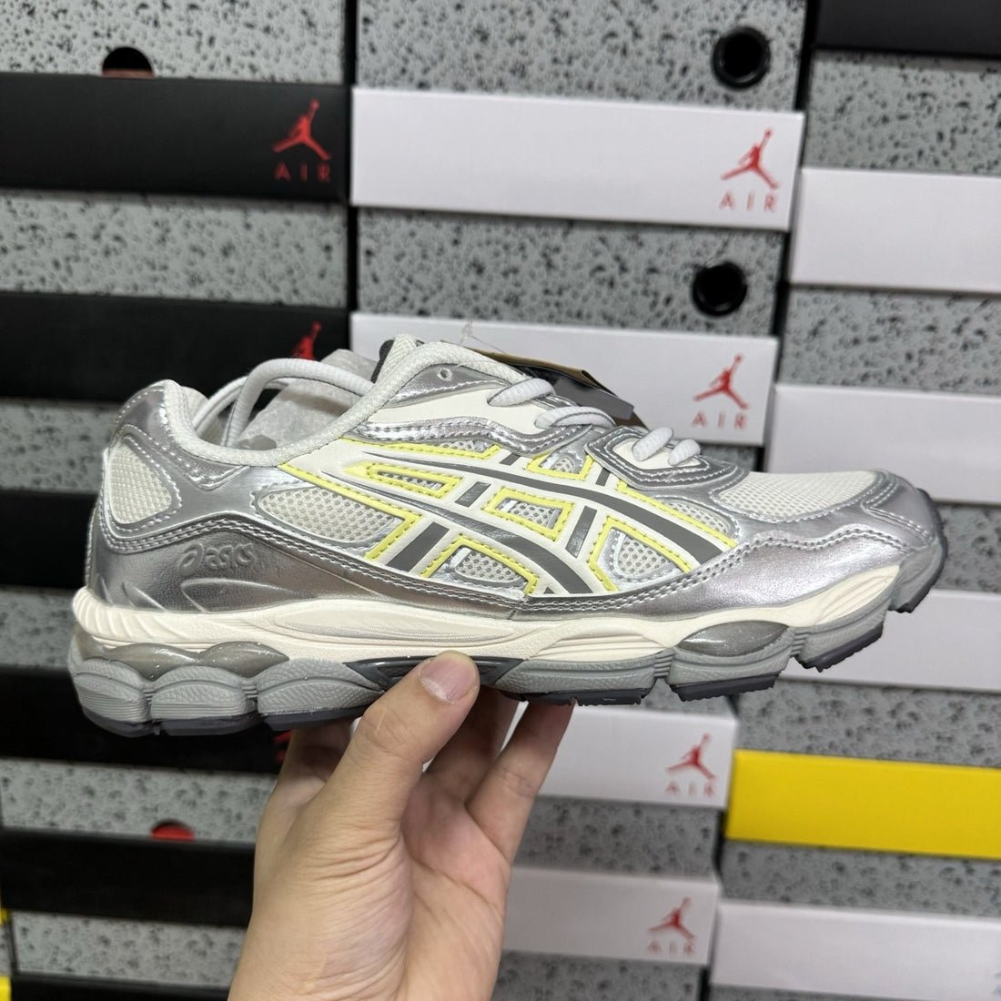 ASICS Gel-NYC White Huddle Yellow