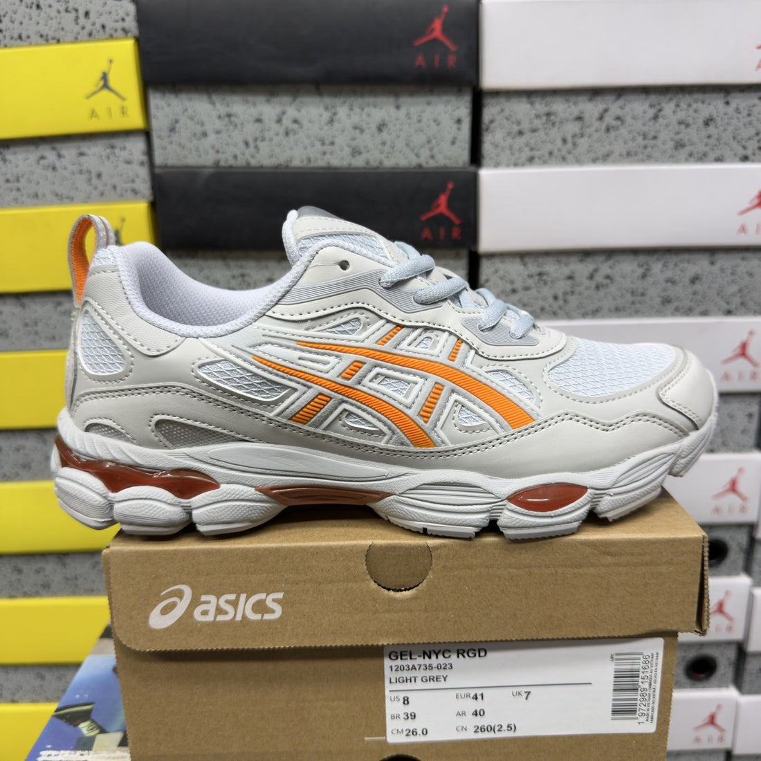 ASICS Gel-NYC White Orange