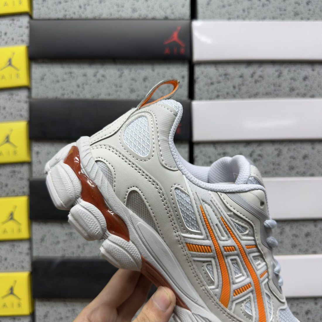 ASICS Gel-NYC White Orange