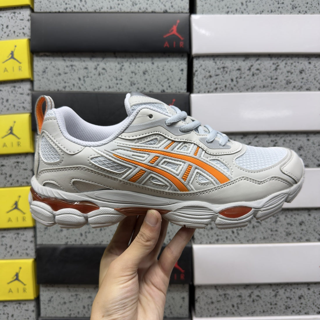 ASICS Gel-NYC White Orange