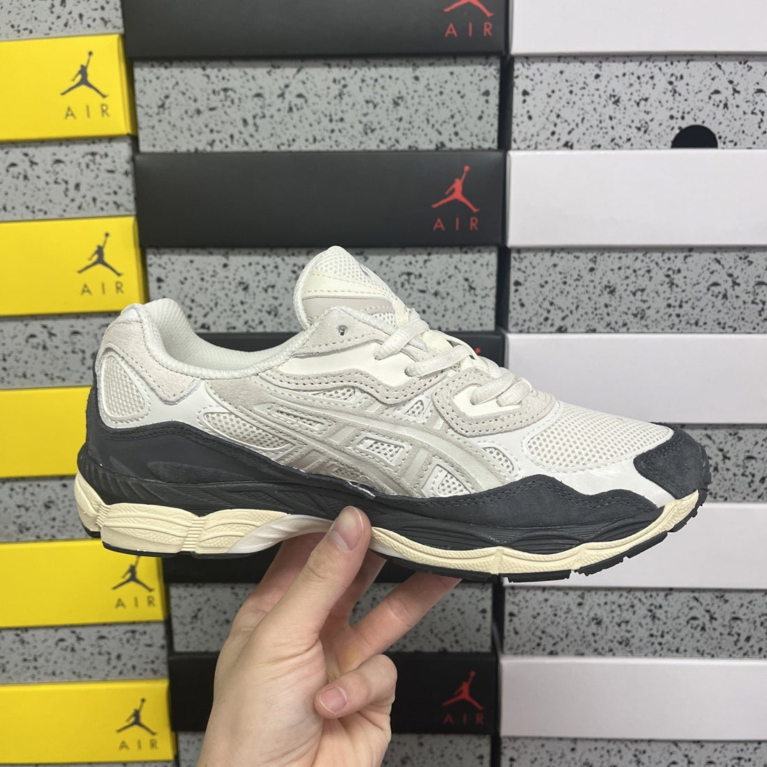 ASICS Gel-NYC White Smoke Grey