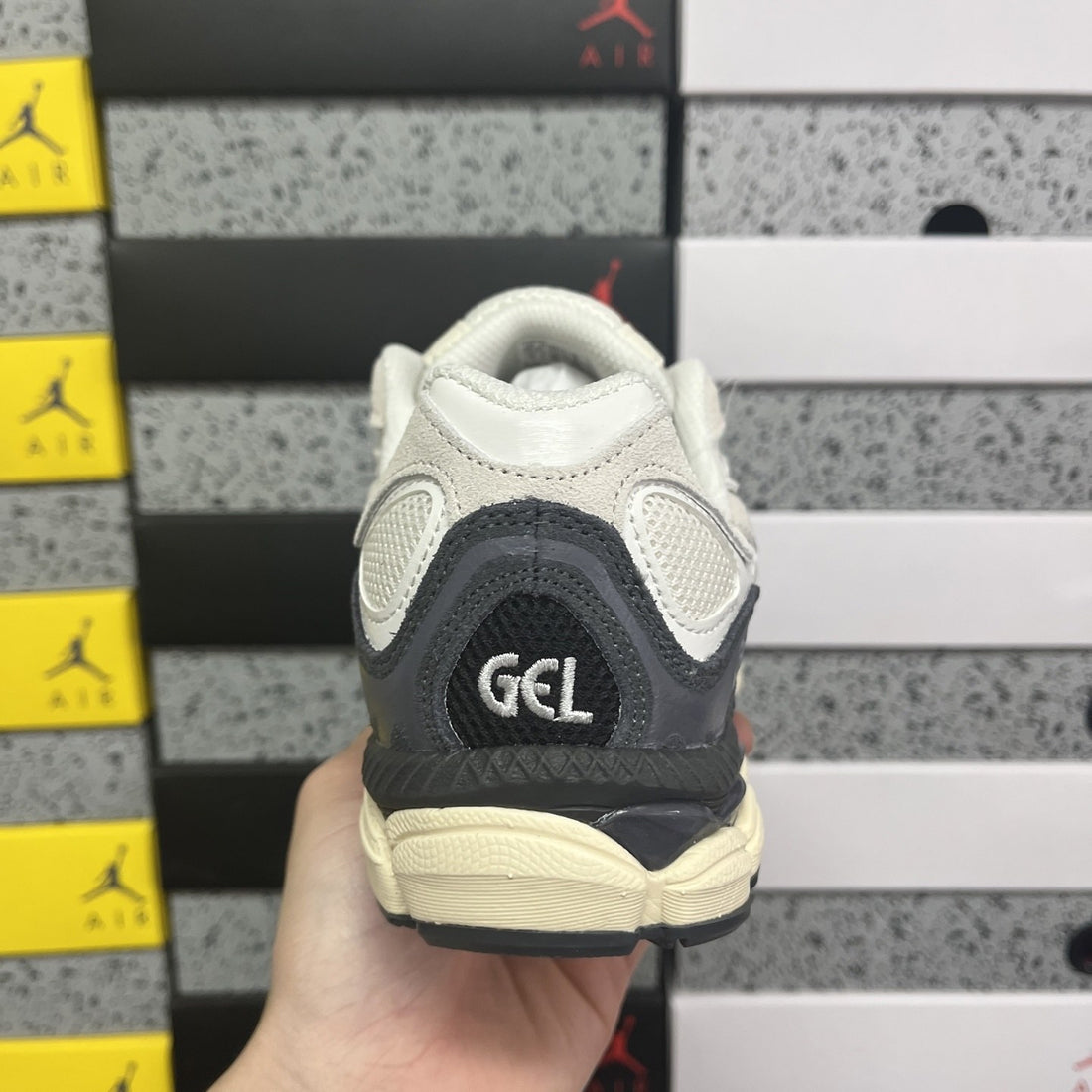 ASICS Gel-NYC White Smoke Grey