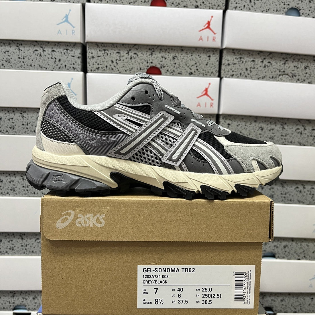 ASICS Gel-Sonoma TR62 Grey Black