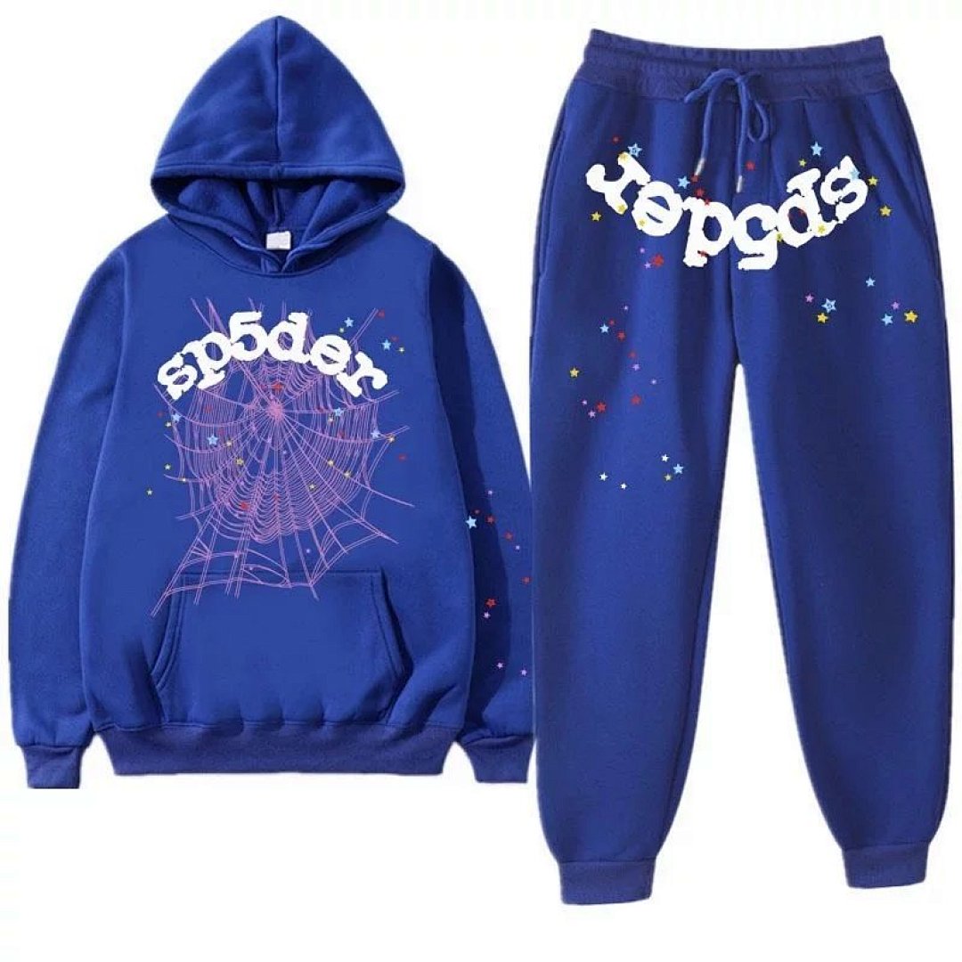 Bold Webbed Tracksuit Set for Men and Women