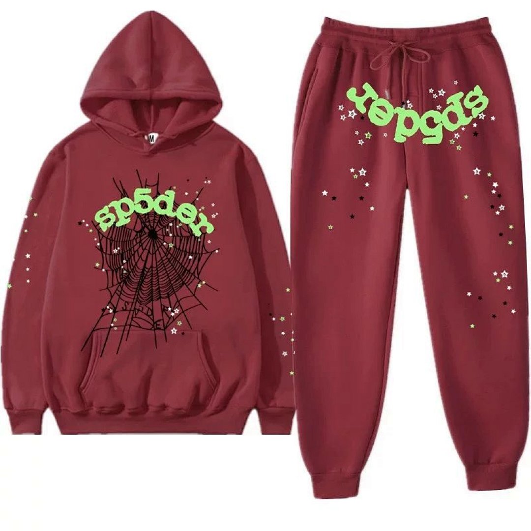 Bold Webbed Tracksuit Set Unisex