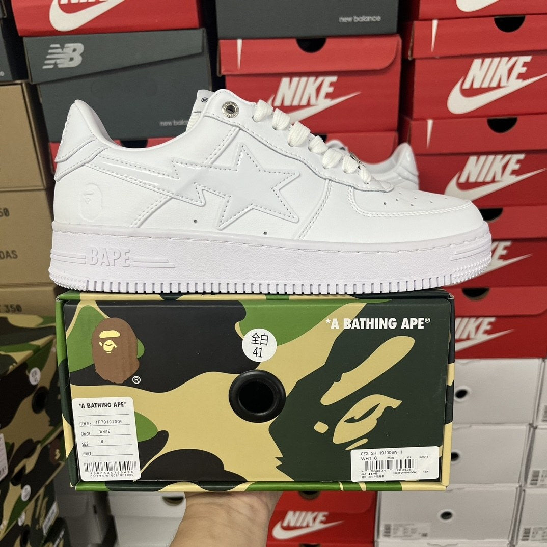 Bape Sta All White