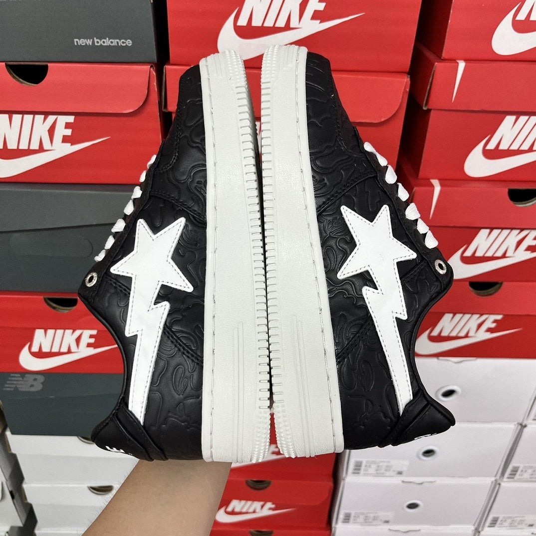 Bape Sta Black Croc
