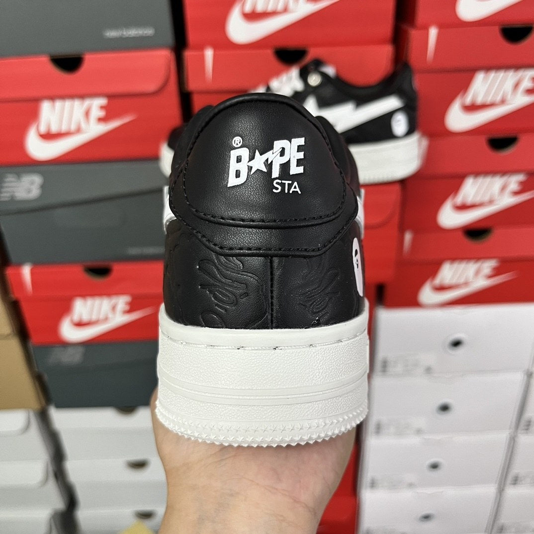 Bape Sta Black Croc