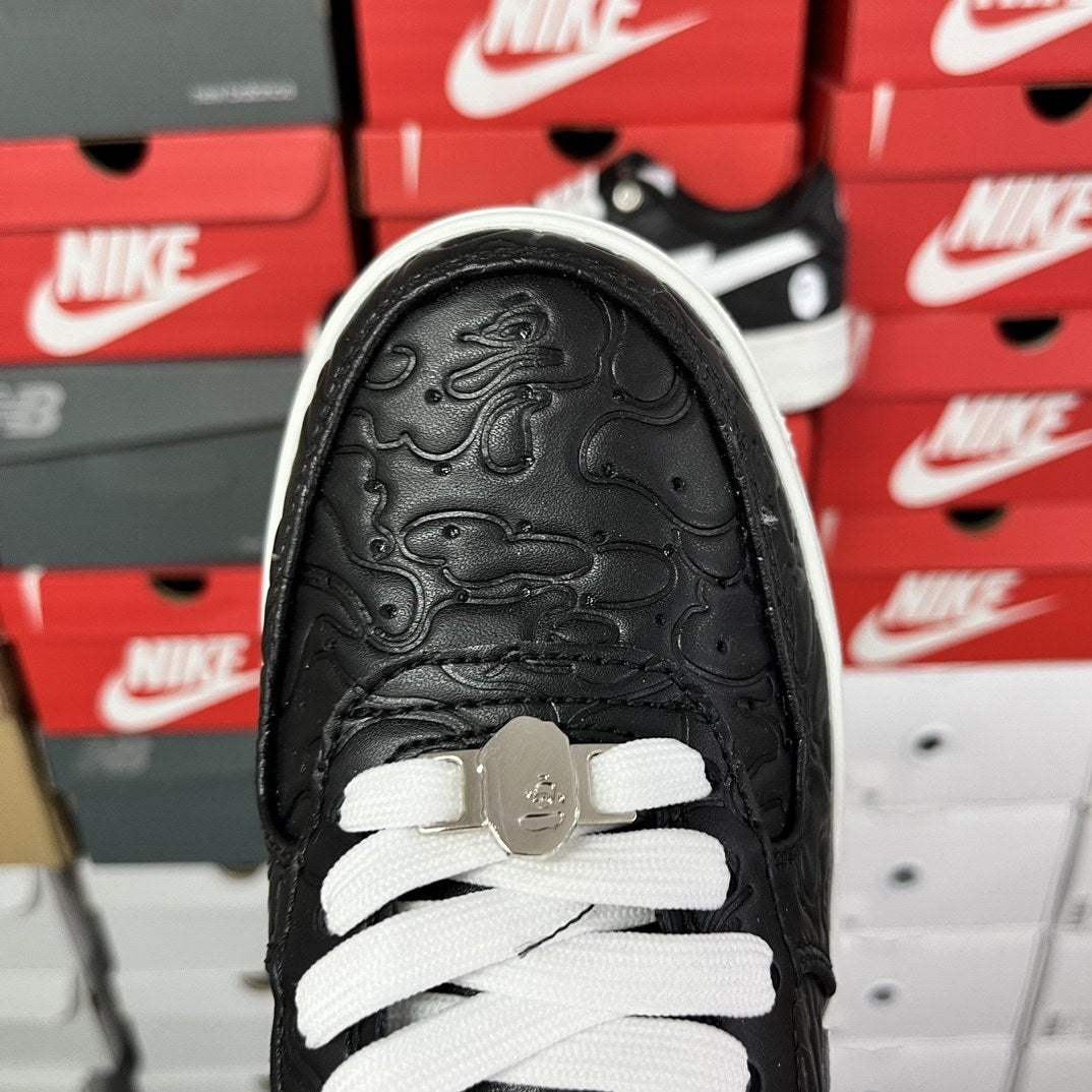 Bape Sta Black Croc