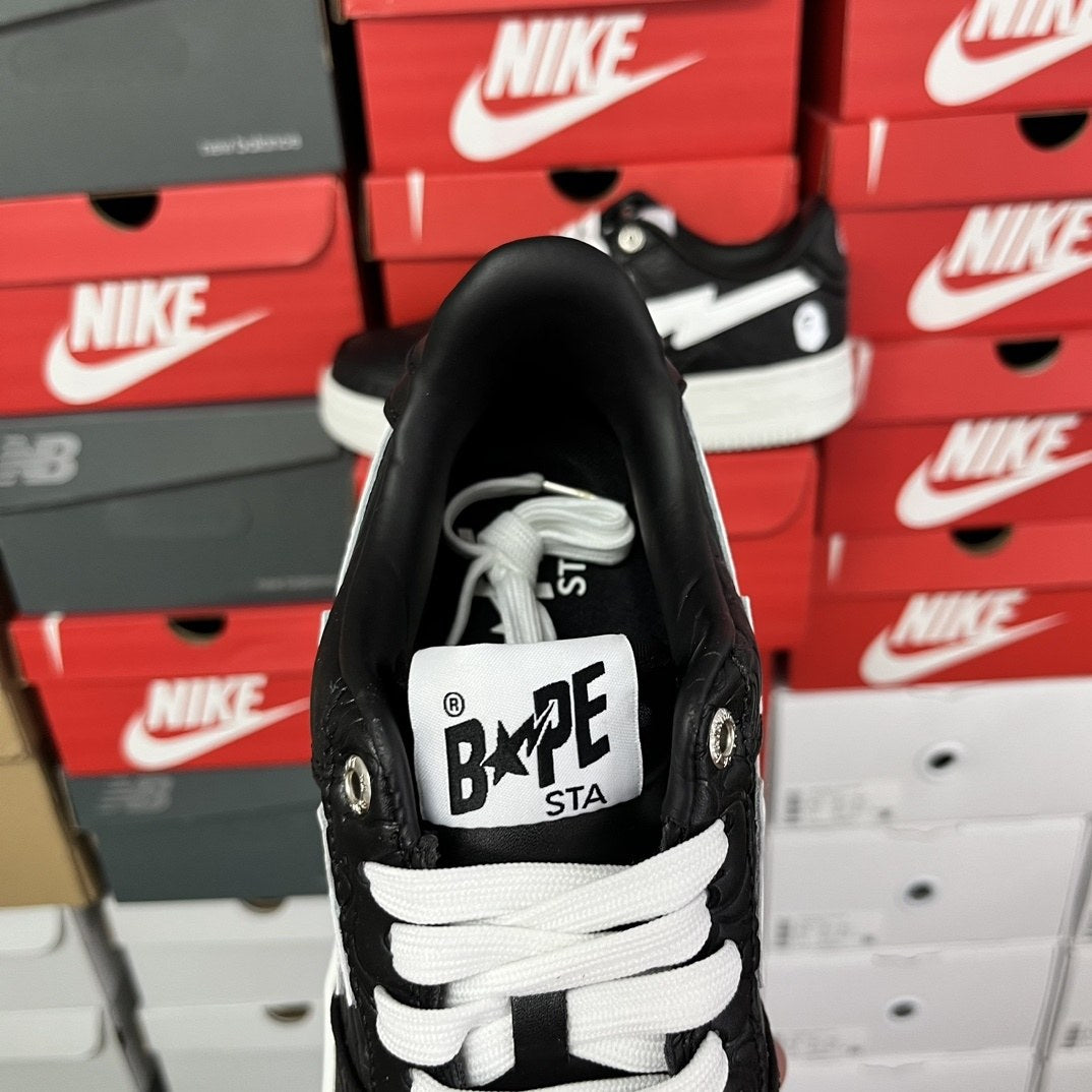 Bape Sta Black Croc