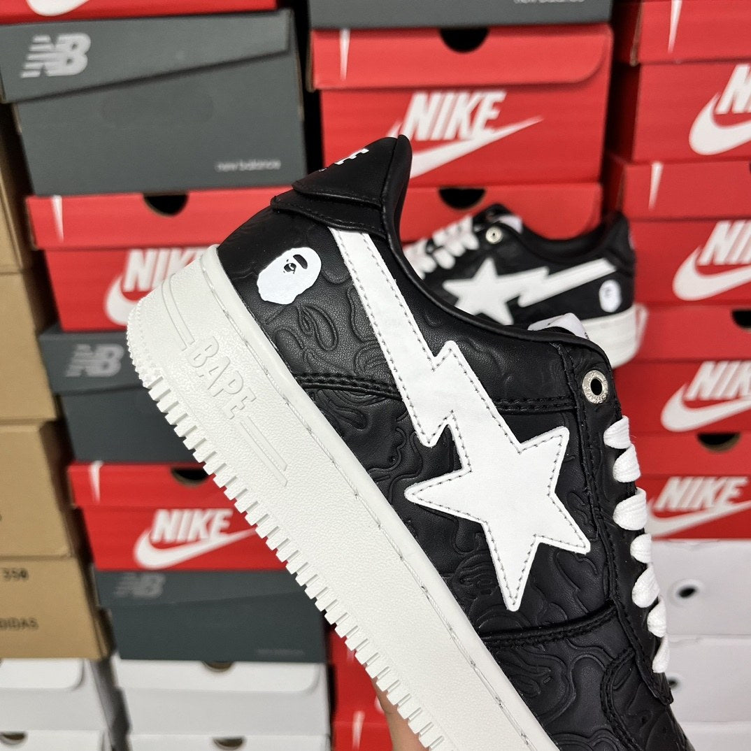 Bape Sta Black Croc