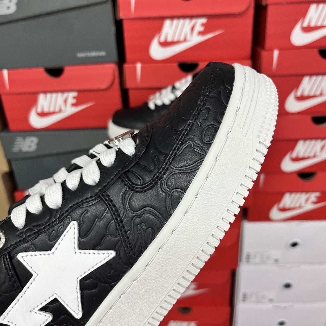 Bape Sta Black Croc