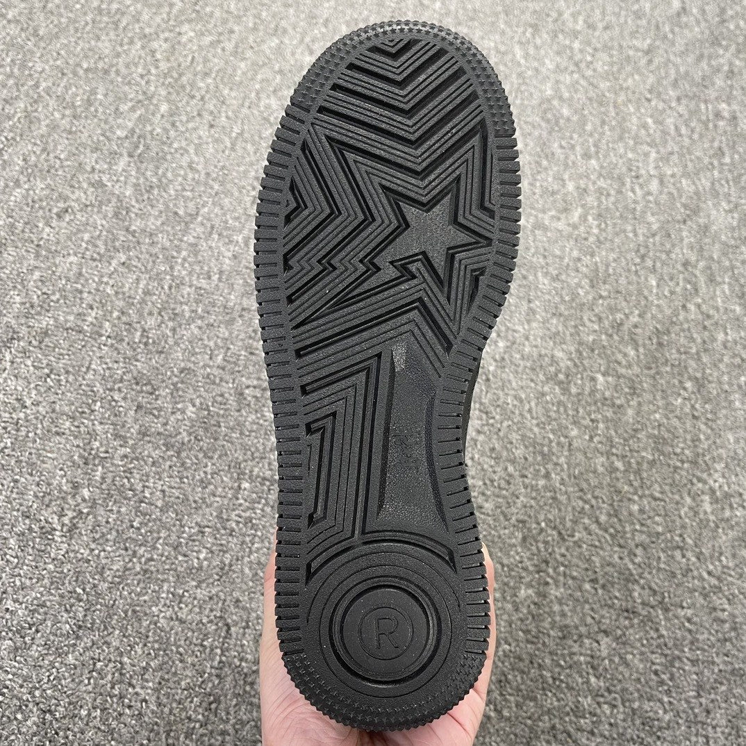 Bape Sta Black Embossed Collab