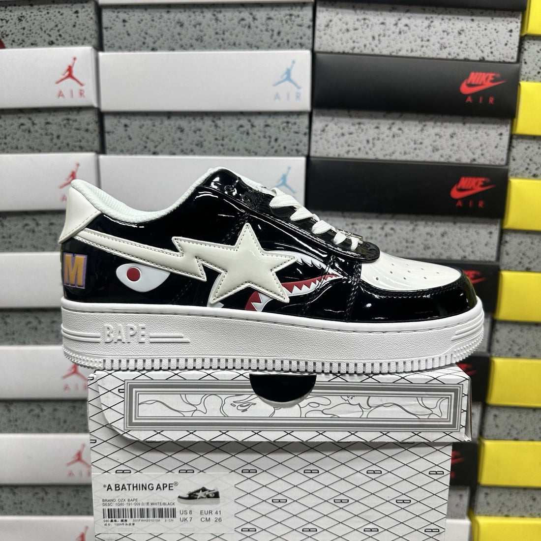Bape Sta Black Shark