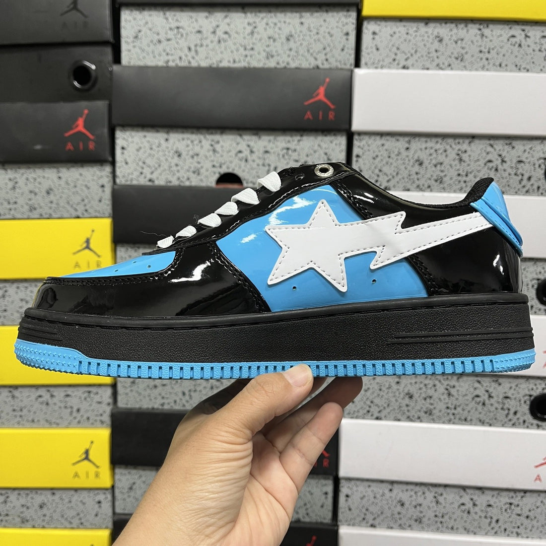 Bape Sta Black Sky Blue