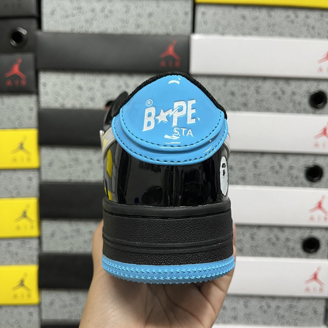 Bape Sta Black Sky Blue