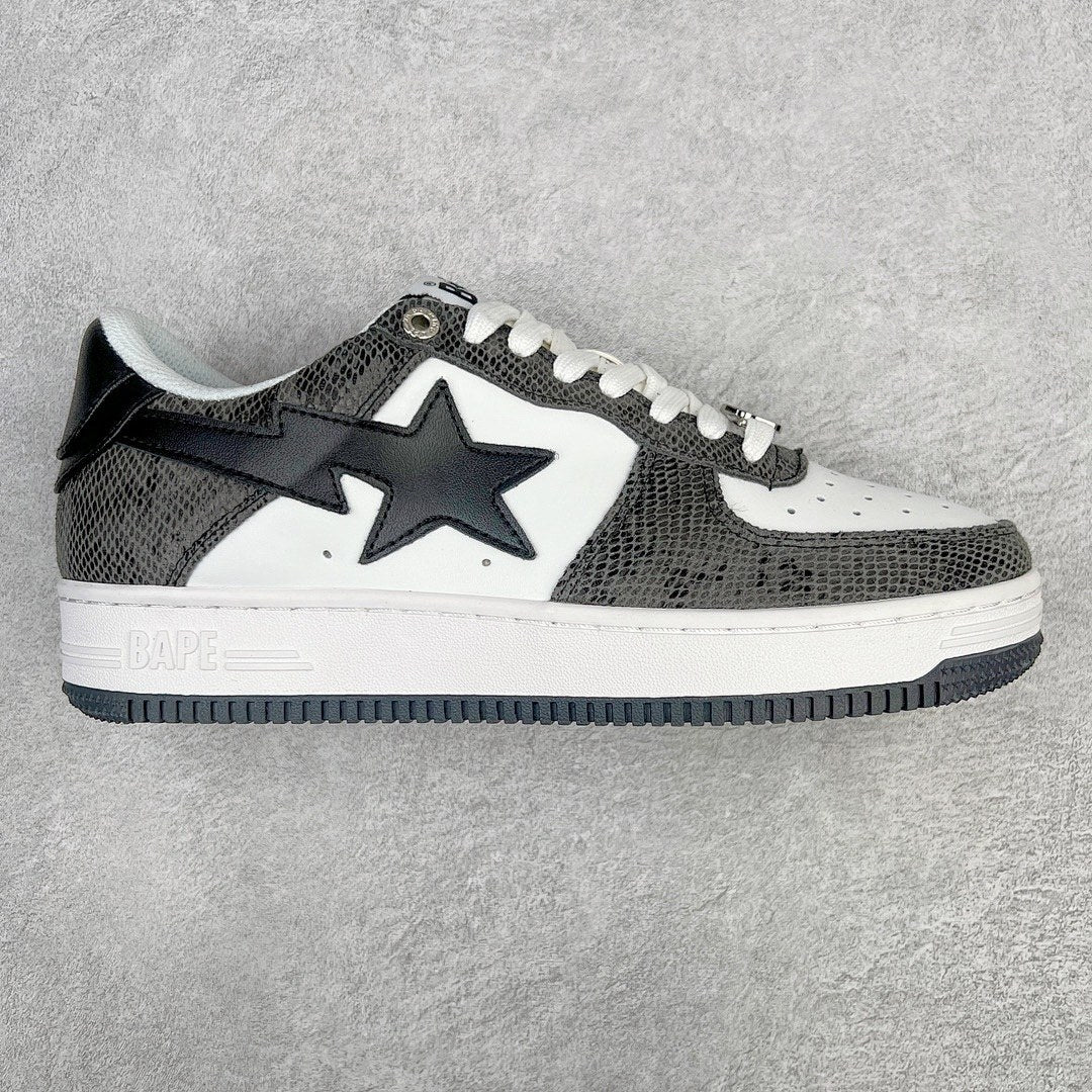 Bape Sta Black Snakeskin