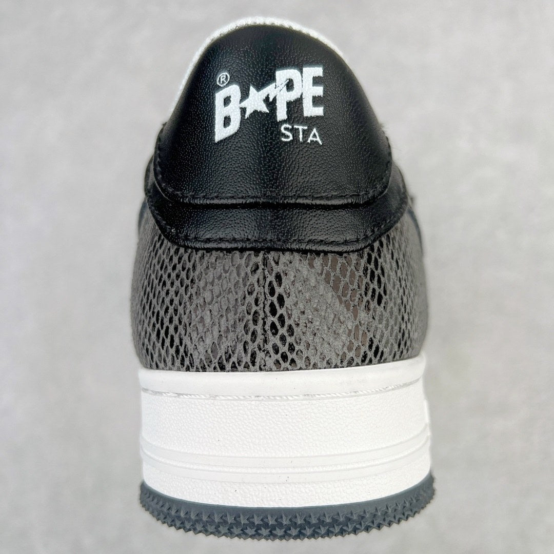Bape Sta Black Snakeskin