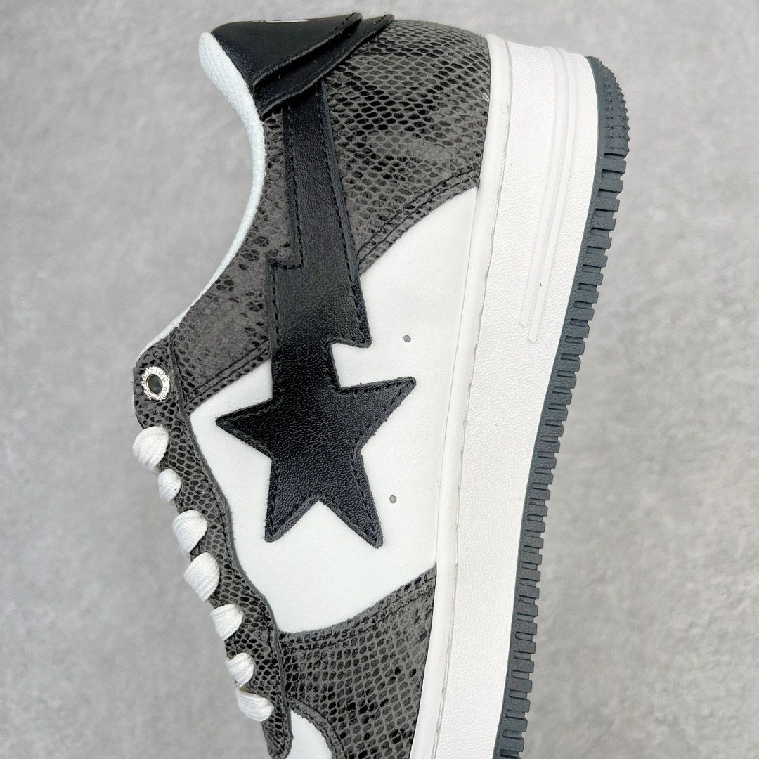 Bape Sta Black Snakeskin