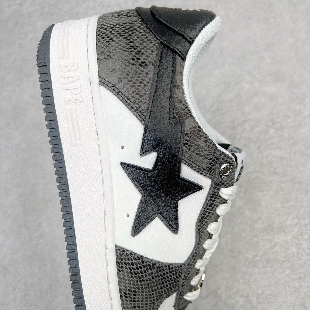 Bape Sta Black Snakeskin
