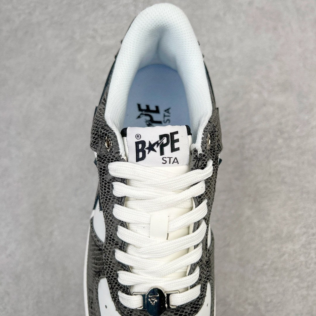 Bape Sta Black Snakeskin