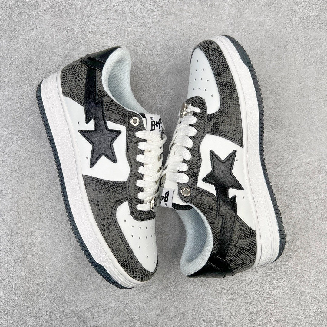 Bape Sta Black Snakeskin
