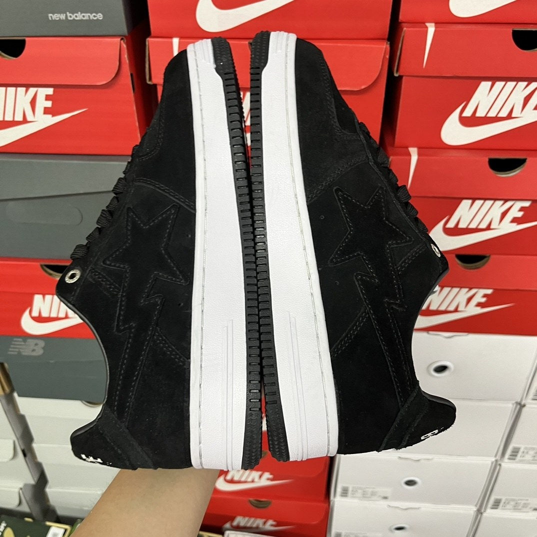 Bape Sta Black Suede