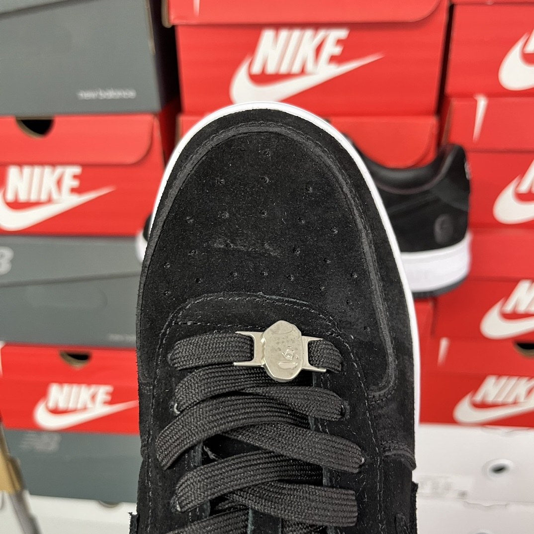 Bape Sta Black Suede