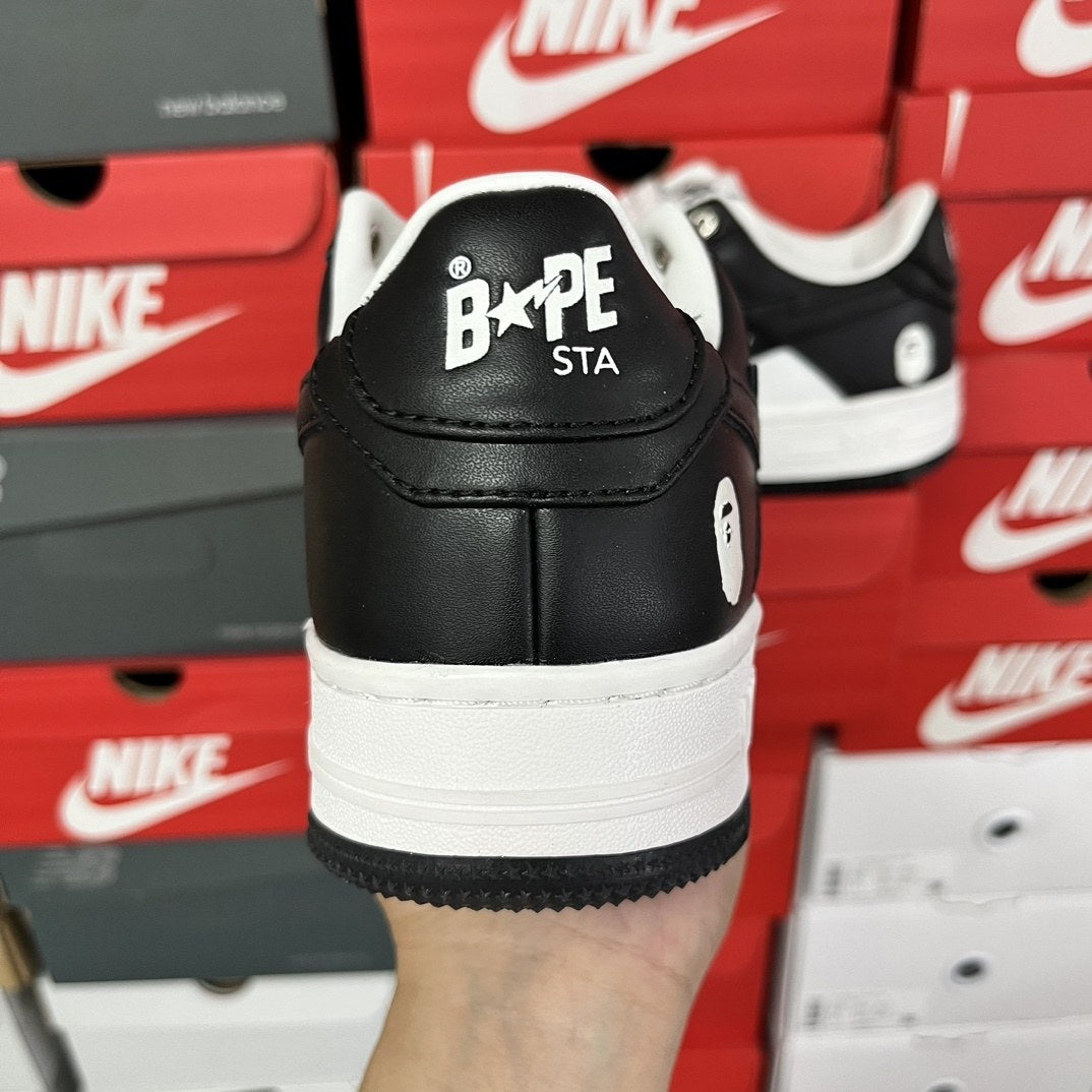 Bape Sta Black White Classic