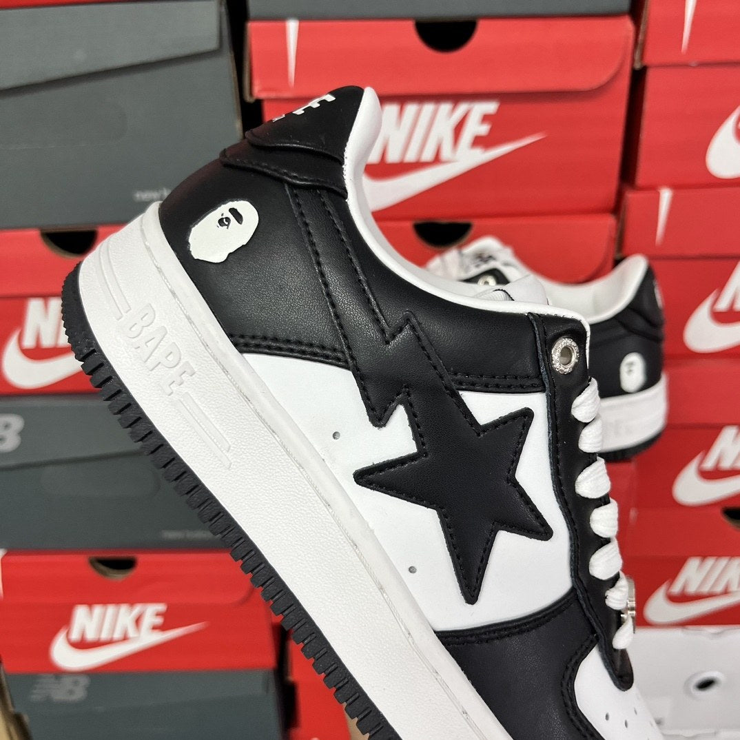 Bape Sta Black White Classic