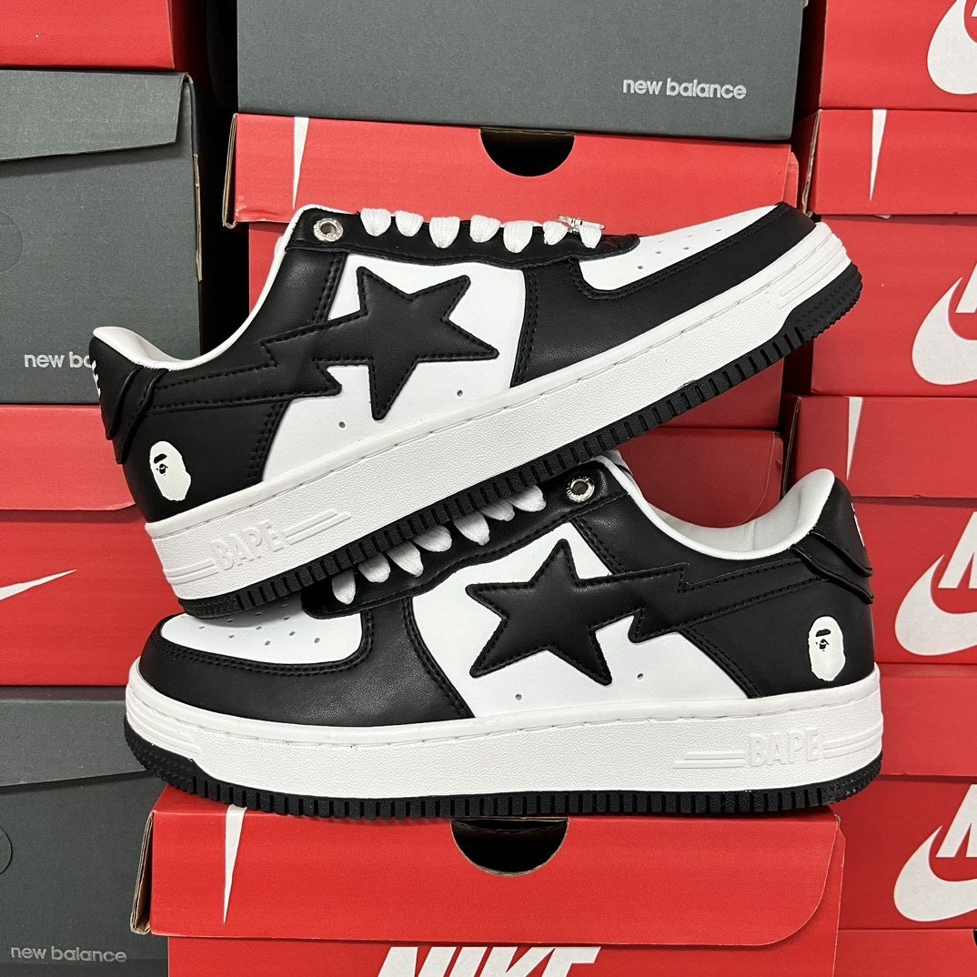 Bape Sta Black White Classic