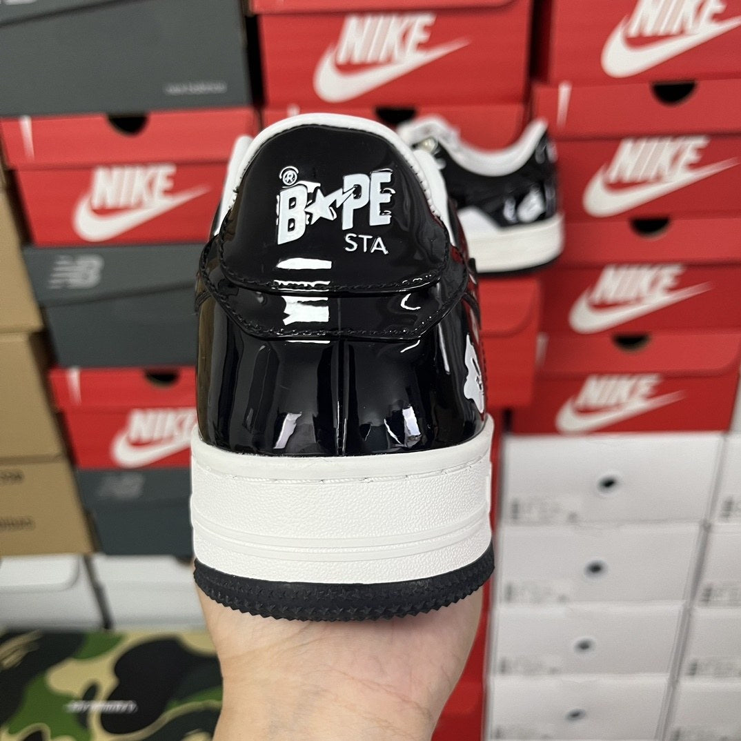Bape Sta Black White Twist