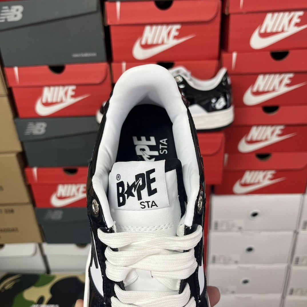Bape Sta Black White Twist