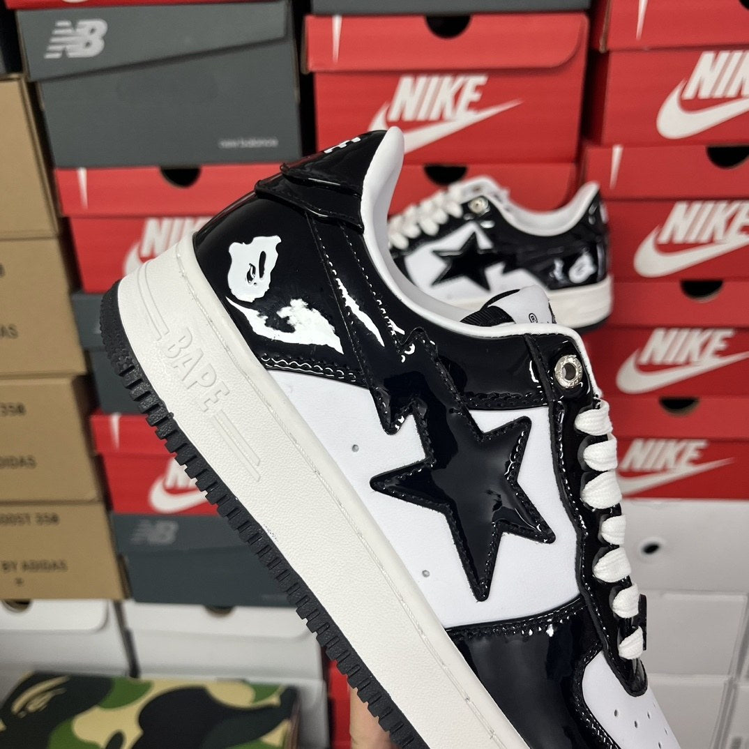 Bape Sta Black White Twist