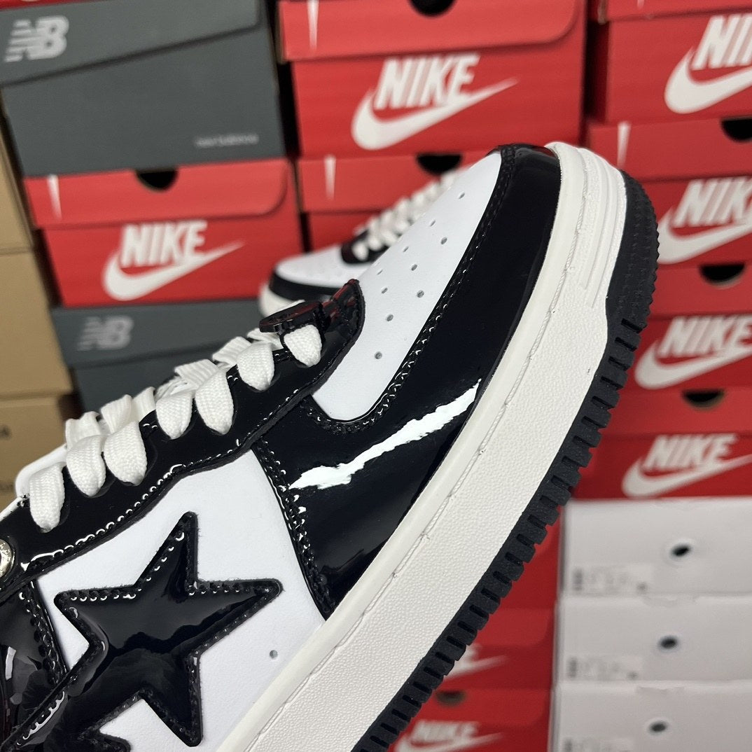 Bape Sta Black White Twist