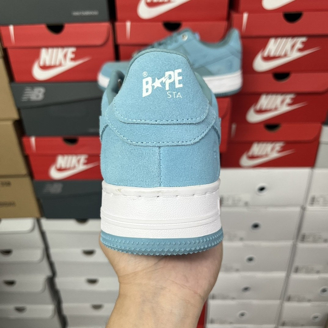 Bape Sta Blue Faux Fur