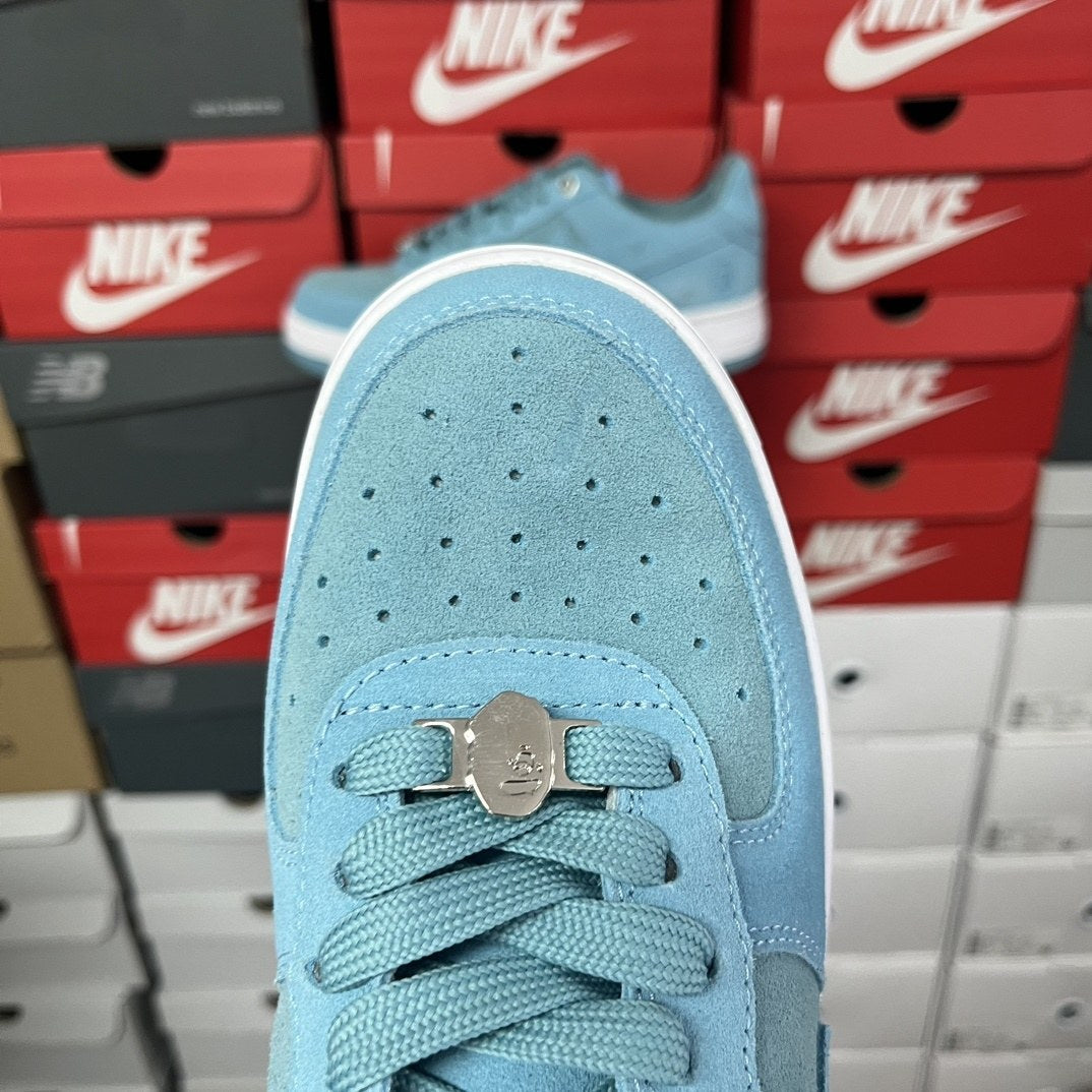 Bape Sta Blue Faux Fur