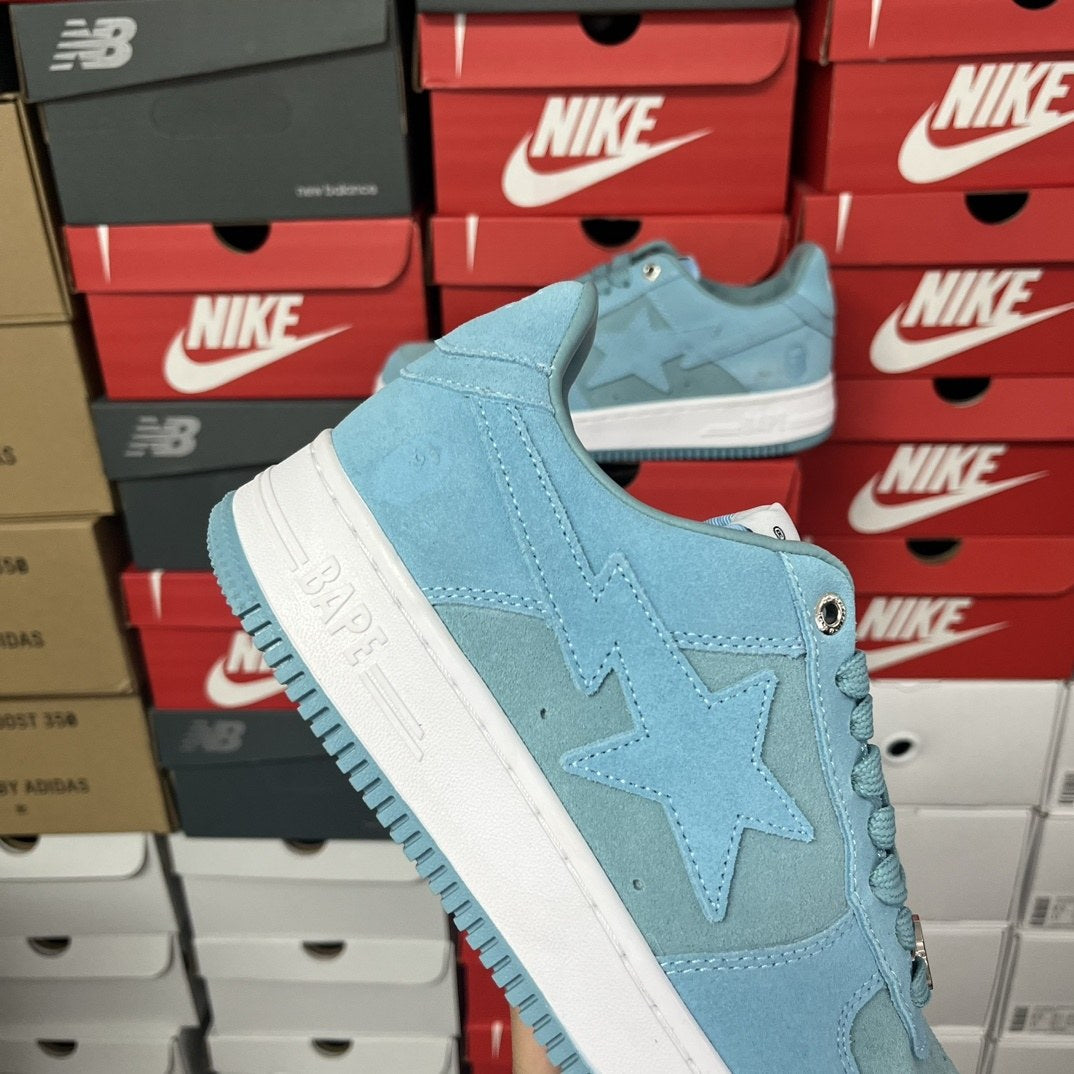 Bape Sta Blue Faux Fur