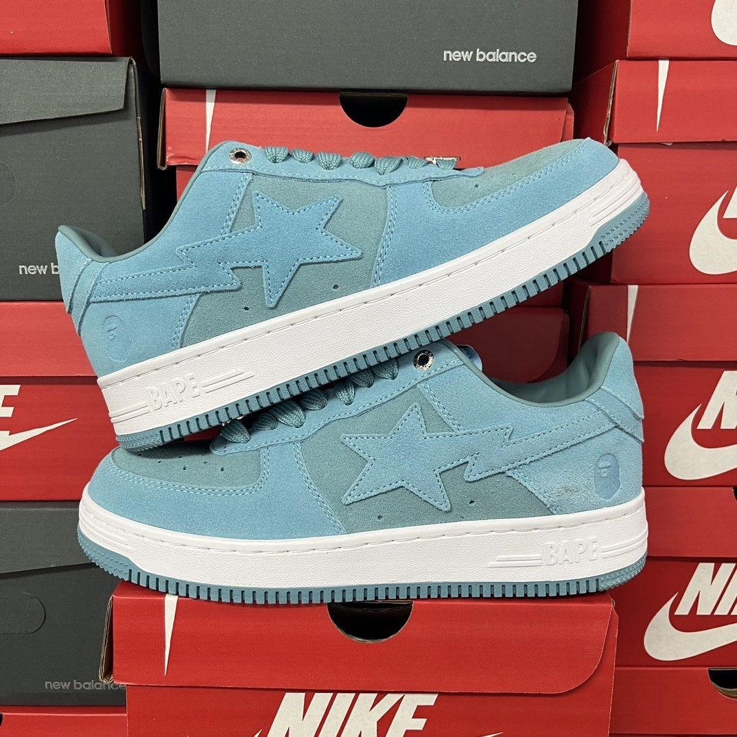 Bape Sta Blue Faux Fur