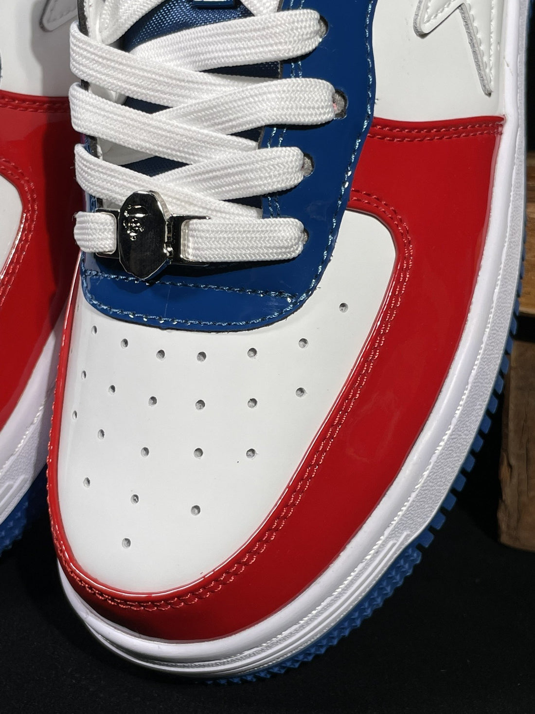 Bape Sta Blue Red White
