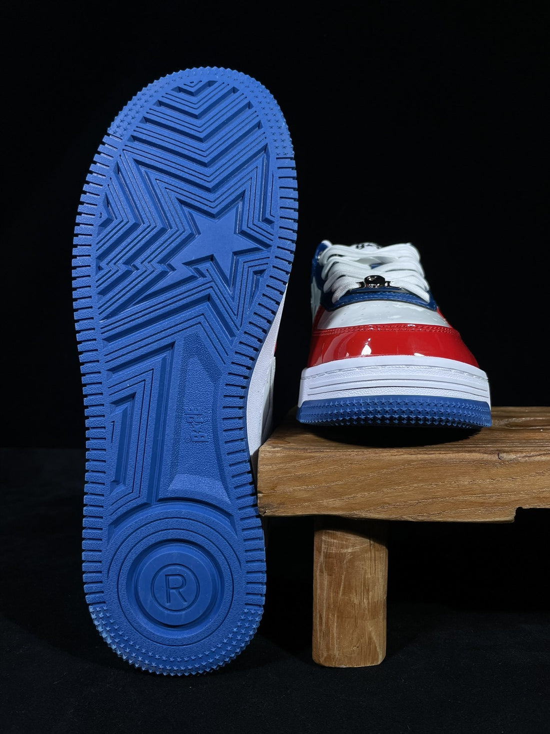 Bape Sta Blue Red White