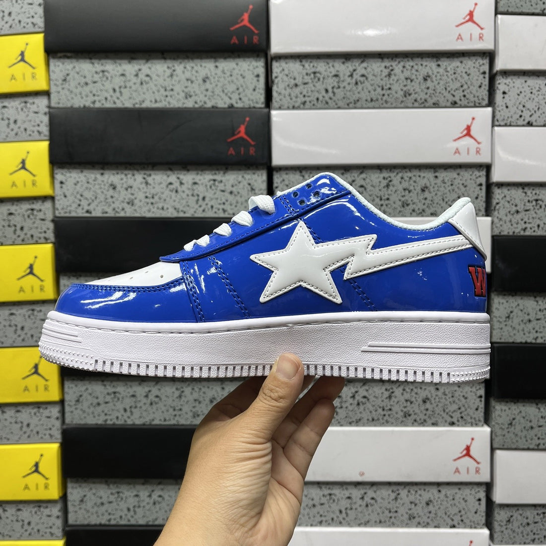 Bape Sta Blue Shark