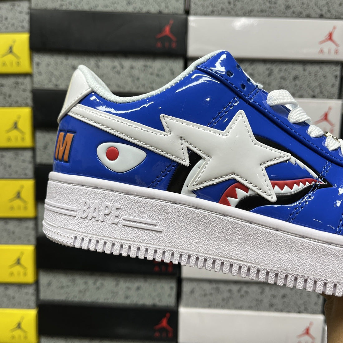 Bape Sta Blue Shark